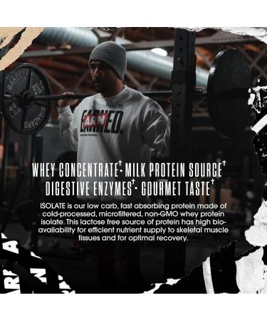 Arms Race Nutrition | ARN | Foundation Protein Blend (2 Pounds Vanilla Waffle Cone) Vanilla Waffle Cone 2 Pound (Pack of 1) - Buy Online on GoSupps.com