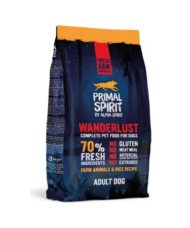 Primal Spirit 8436586310868 70% Wanderlust Adult Dog Food 1 Kg