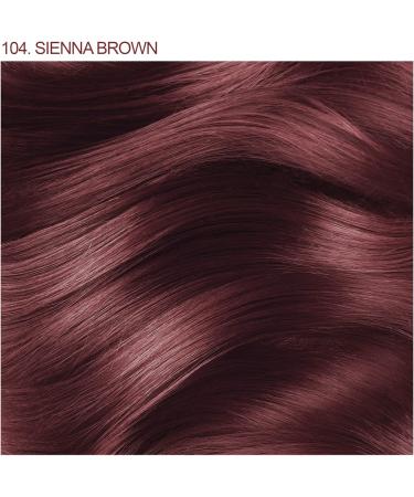 Adore Shining Semi Permanent Hair Colour 104 Sienna Brown Sienna Brown 104 118 ml (Pack of 1) - Buy Online on GoSupps.com