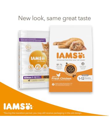 IAMS Kitten Dry Cat Food Chicken 3kg - Buy Online on GoSupps.com