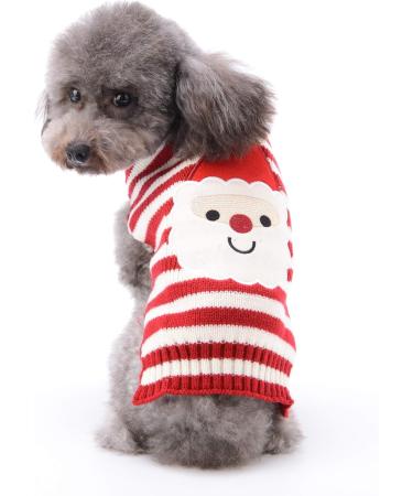 Christmas Dog Sweater | Warm Turtleneck Knitwear for Puppies | Cute Holiday Gift for Dogs - Buy Online on GoSupps.com