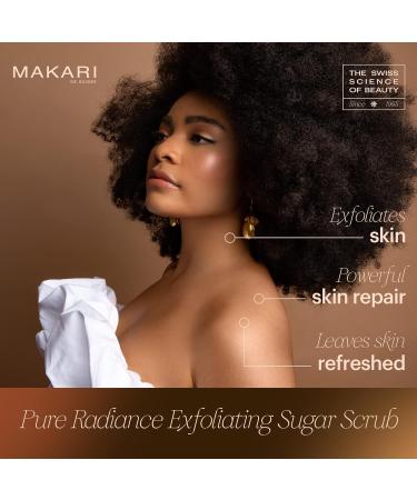 Makari Pure Ray Peeling Sugar 4.4oz - Rejuvenate Skin with Real Strawberry & Pomegranate | Bright Soft Smooth Complexion for All Skin Types - Buy Online on GoSupps.com