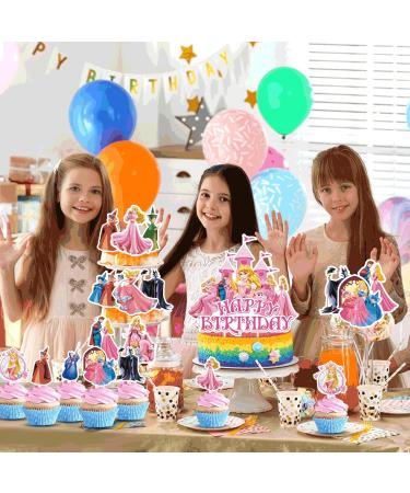 Party Supplies 25Pcs Party Decorations Happy Birthday Party Cake Topper Cupcake Decorations for Kids - Buy Online on GoSupps.com