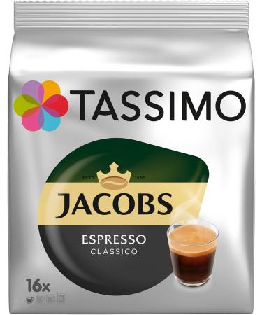 Tassimo Jacobs Espresso 16 T-Discs Espresso 16 Pods - Buy Online on GoSupps.com