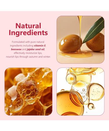 FREEORR 4 Pcs Hydrating Tint Lip Balm Sheer Lip Plump Shine with Vitamin E Beeswax Extract and Jojoba Seed Oil Lip Moisturizer Lipstick-A - Buy Online on GoSupps.com