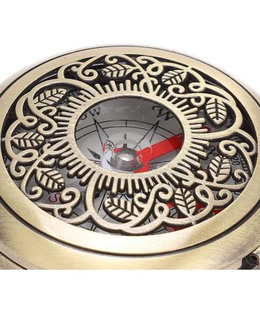 Durable Brass Hiking Compass | Shockproof & Waterproof Camping Tool for Kids & Adults | Metal Pocket Navigation Instrument for Outdoor Adventures - Buy Online on GoSupps.com