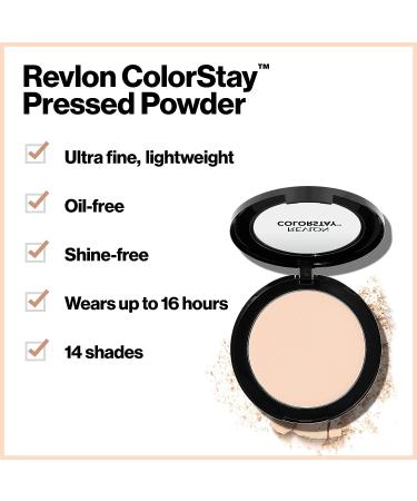 Revlon ColorStay Pressed Powder 8.4g - 820 Light | Long-Lasting Matte Finish - Buy Online on GoSupps.com