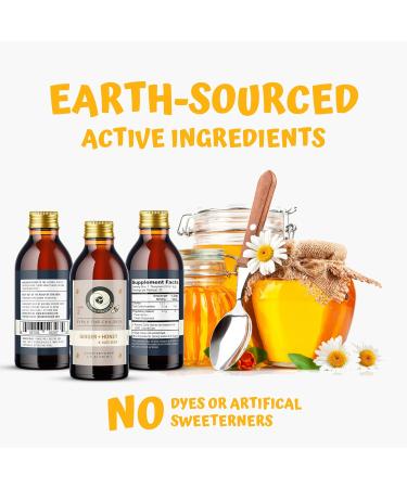 Natural Children s Syrup with Ginger Honey & Aloe Vera - 5 oz (150ml) | Healthy Immune Support - Buy Online on GoSupps.com