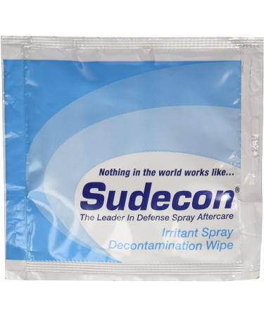 Fox Labs Sudecon Decontamination Wipes - 12 Pack for OC, CS, CN & Pepper Spray - Buy Online on GoSupps.com