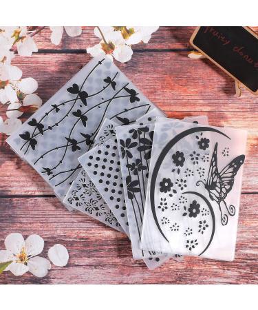 15 Pieces Embossing Folders 5.7 x 4.2 Inch Plastic Template Cards Christmas for Making Paper Cards Photo Album Wedding Decoration Scrapbooking Crafts - Buy Online on GoSupps.com