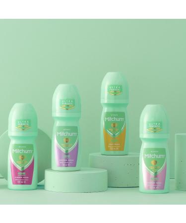 Mitchum Women 48HR Protection Roll-On Deodorant & Anti-Perspirant - Flower Fresh 100ml - Buy Online on GoSupps.com