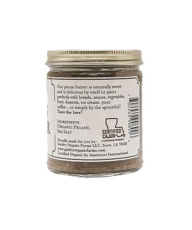 Organic Pecan Butter - Handmade, Keto Friendly, Gluten Free, USDA Certified, All Natural with Sea Salt - No Added Sugar - Buy Online on GoSupps.com