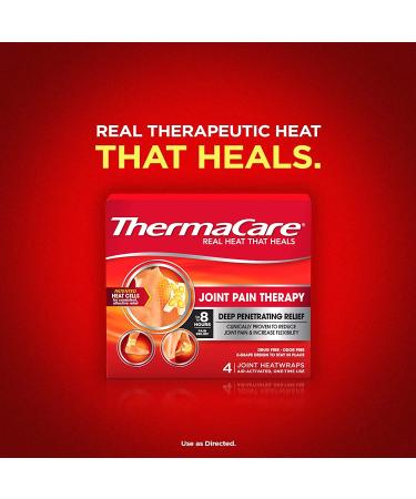 ThermaCare Portable Heating Pad | Joint & Muscle Pain Relief Patches | 8 Count - Buy Online on GoSupps.com