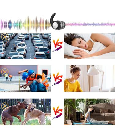 Adult Noise Cancelling Swimming earplugs 3 Pairs of Reusable Waterproof Silicone earplugs for Swimming Diving Reading Working Sleeping etc - Buy Online on GoSupps.com