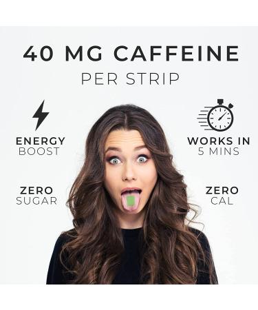 Habit Caffeine Strips 80mg | 3 Pack Spearmint | 36 Energy Strips - Buy Online on GoSupps.com
