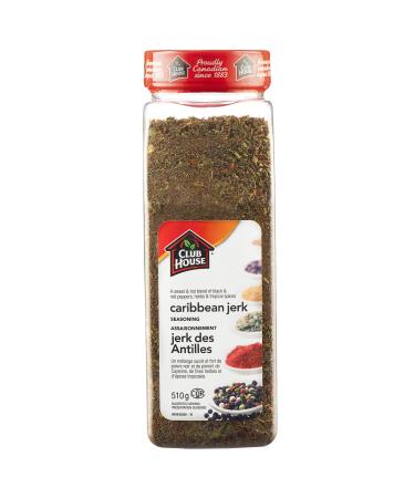 Club House Quality Natural Herbs & Spices Caribbean Jerk Seasoning 510g