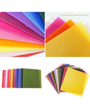 Fcnjsao 12-Part Wax Manufacturing Set - 12 Colors Waxing Plates for Kids & Adults | Perfect Christmas Gift & Home Decoration - Buy Online on GoSupps.com