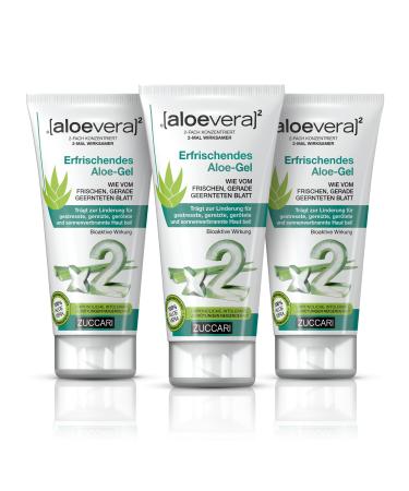 Zuccari Offer Primitive Gel DAloe 3 packs of 150 ml zucchini