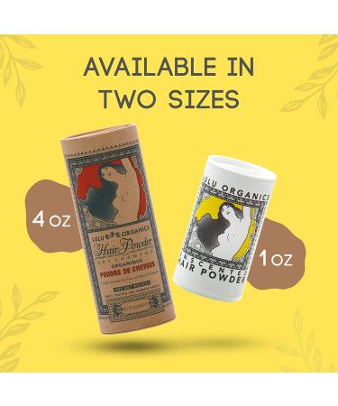 LULU_ORGANICS All-Natural Dry Shampoo 1 oz - Talc-Free & Unscented for Oily Hair - Buy Online on GoSupps.com