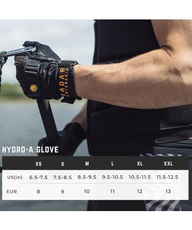 Radar Hydro-A Inside-Out Glove - Matte Black/Volt Green Medium - Buy Online on GoSupps.com
