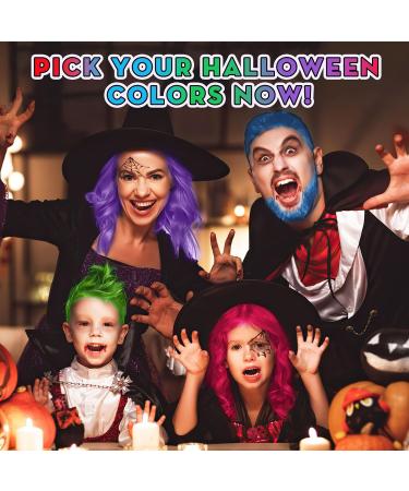 Premium Temporary Hair Color Wax Set for Halloween & Cosplay | DIY Styling for Parties Christmas & Nightclubs | Ideal Gifts for All Ages - Buy Online on GoSupps.com