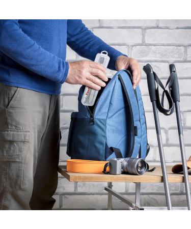 Toothbrush Travel Case Set - 4 Transparent Holders for Travel Camping & Home | Portable Plastic Covers - 7.87x1.85x1.18 inches - Buy Online on GoSupps.com