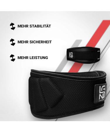 Weightal Leaks Fitness Belts - Black Training Belt for Bodybuilding Strength Training & Crossfit - Unisex M - Buy Online on GoSupps.com