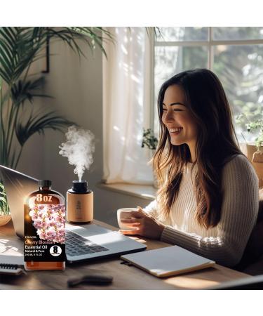 Cherry Blossom Essential Oil 8 Fl Oz and Cherry Essential Oil 16 Fl Oz for Diffuser Humidifier Yoga Cleaning DIY Candle Soap Making Perfume Gift for Essential Oils - Buy Online on GoSupps.com