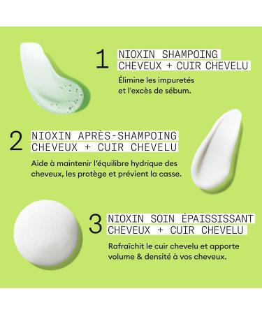 NIOXIN System 2 - for Natural Hair Advanced Hair Loss - Kit/Shampoo/Conditioner/Scalp Care - Buy Online on GoSupps.com