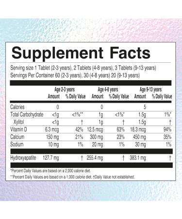 Jack N' Jill Tooth Sparkles - Tooth Cleaning Calcium Chews Supports Teeth & Bone Development Natural Flavors with Xylitol Vitamin D & Calcium Sugar-Free - Natural Strawberry 60 Tablets - Buy Online on GoSupps.com