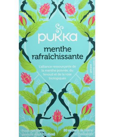 Pukka Teas Mint Refresh Tea 20 Tea Bags - Buy Online on GoSupps.com