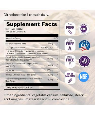 Magnesium Glycinate + Liposomal Vitamin D3, K2, Ashwagandha, Saffron Bundle - Buy Online on GoSupps.com