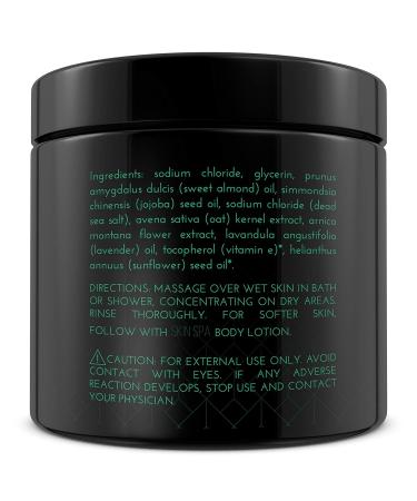 Shop Eucalyptus Mineral Sea Salt Scrub 16oz | Revitalize Skin | International Shipping Available - Buy Online on GoSupps.com