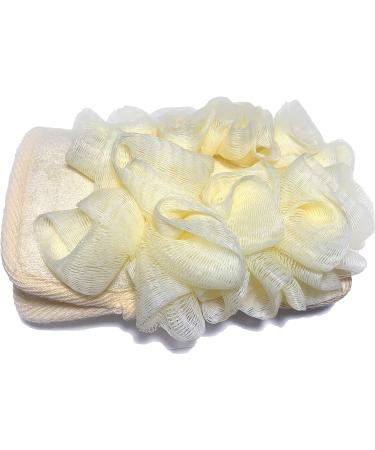 2 Pack Exfoliating Glove Bath Mitt for Men & Women - Loofah Sponge Brushes for Shower Scrubber and Dead Skin Removal - Buy Online on GoSupps.com