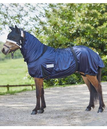 WALDHAUSEN eczema blanket back length 155 cm night blue