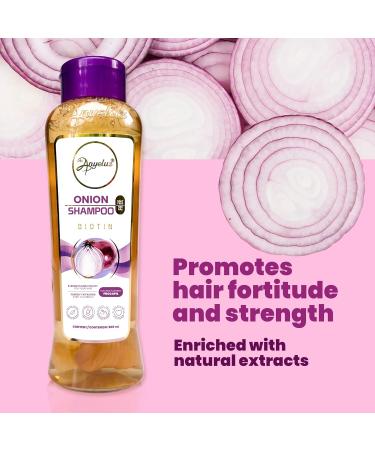 ANYELUZ Kit Duo Onion Shampoo + Mini Travel Size - Promotes Hair Growth Cleanses & Reduces Oiliness | All Hair Types | Natural Extracts International Shipping - Buy Online on GoSupps.com