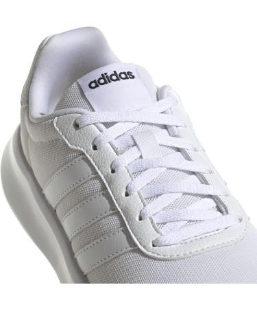 adidas Women's Lite Racer 3.0 Running Shoes - Ftwr White/Grey Two | International Shipping Available - Buy Online on GoSupps.com