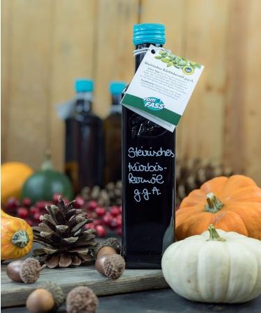 Premium Styrian Pumpkin Seed Oil PGI - 500ml | Authentic International Shipping - Buy Online on GoSupps.com