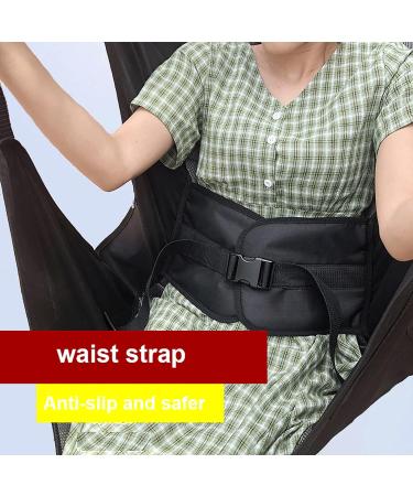 Toileting Patient Lift Sling with Head Support Medical Commode Full Body Sling Shower Sling for Patient Lifts for Elderly Disabled - Buy Online on GoSupps.com