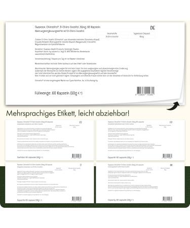 Swanson D-Chiro-Inositol 85mg - 60 Capsules | Laboratory Tested Soy & Gluten Free Non-GMO - Buy Internationally - Buy Online on GoSupps.com
