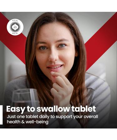 Red Label Health Vitamin B12 Tablets High Strength 1000mcg for Men & Women Pack of 360 Tablets (1 Year Supply) Methylcobalamin B12 Vitamin for Tiredness and Fatigue Vegetarian Vegan 1 count (Pack of 360) - Buy Online on GoSupps.com