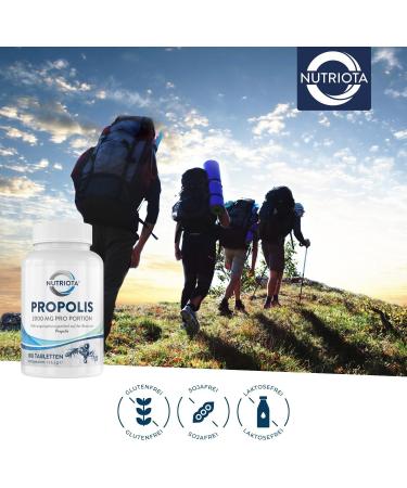 Propolis 2000mg - 180 High-Dose Tablets for Immune Support Sore Throat Relief & Antioxidants | Buy Natural Propolis Online - Buy Online on GoSupps.com