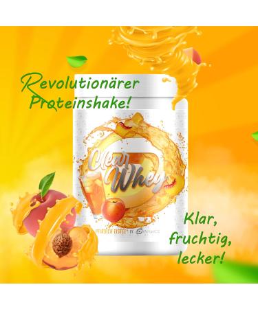 Clear Whey Isolate Dynamics - 500g Peach Ice Tea | Muscle Growth Digestion & Free Ice Sheet | International Shipping - Buy Online on GoSupps.com