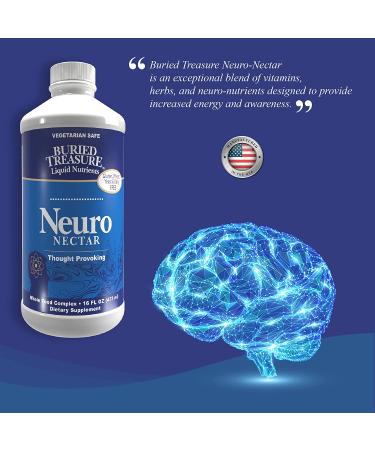 Buried Treasure Neuro Nectar - Memory & Focus Supplement | 16 oz - Buy Online on GoSupps.com