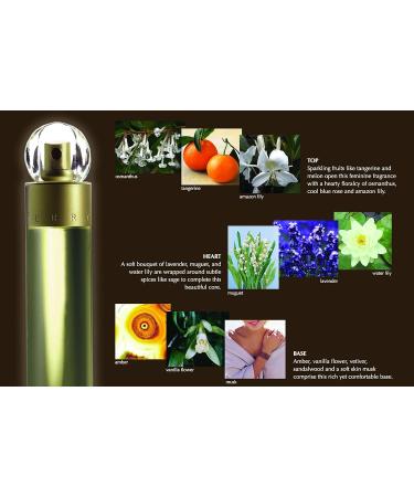 Perry Ellis 360 Eau De Toilette Spray 6.8 Oz/ 200 Ml for Women & 360 for Women Body Mist 8 Ounce - Buy Online on GoSupps.com