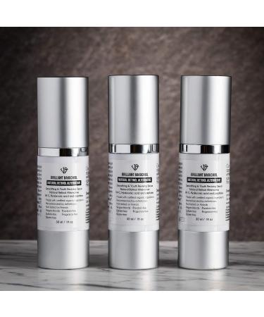 Brilliant Bakuchiol Serum - Natural Retinol Alternative with Hyaluronic Acid Peptides Vitamin C & Aloe for Youthful Skin - Shop Now - Buy Online on GoSupps.com