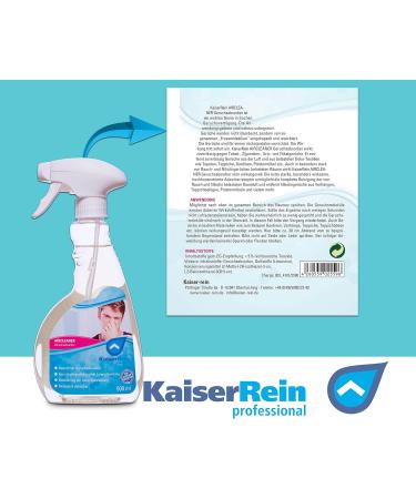 KaiserRein Odor Neutralizer Spray 0.5L - Best Odor Remover for Car Textiles Urine Pets - 500 ml - Buy Online on GoSupps.com