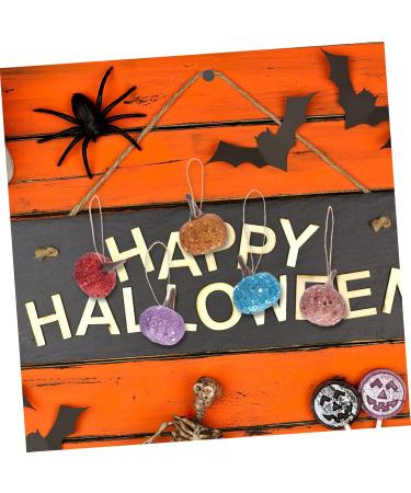 Abaodam 60 Pcs Simulation Foam Pumpkin Hanging Foam Pumpkin Harvest Pumpkins Foam Halloween Pumpkin - Buy Online on GoSupps.com