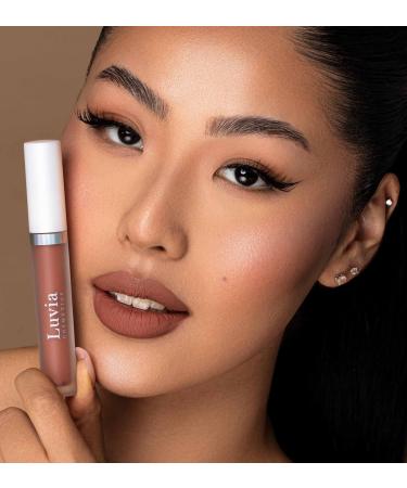  Luvia Cosmetics Luvia Cosmetics Matte Liquid Lipstick - Long-Lasting Matte Lip Care Vegan Formula Spiced Toffee Shade - Buy Online on GoSupps.com