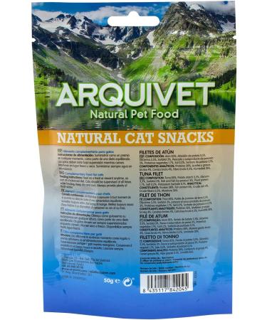 Arquivet Tuna Fillets - 50 g 24 units - Buy Online on GoSupps.com